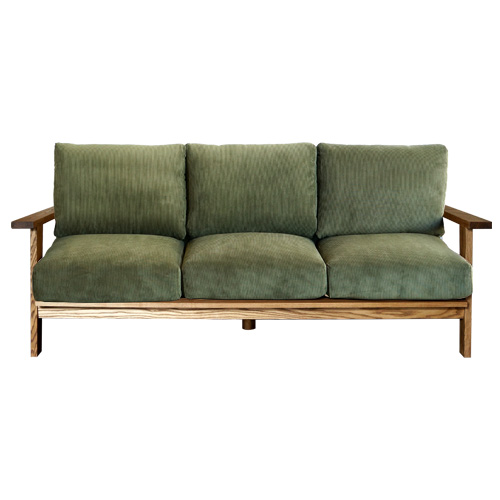 MADERA WOOD SOFA 3P