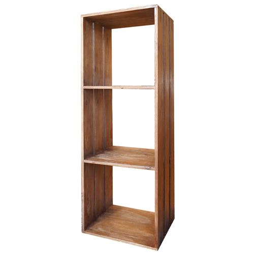 OLD TEAK BOX SHELF